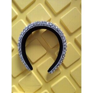 Women Band Party‎ Bling Padded Baroque Crystal Rhinestone Fashion Hair Headband